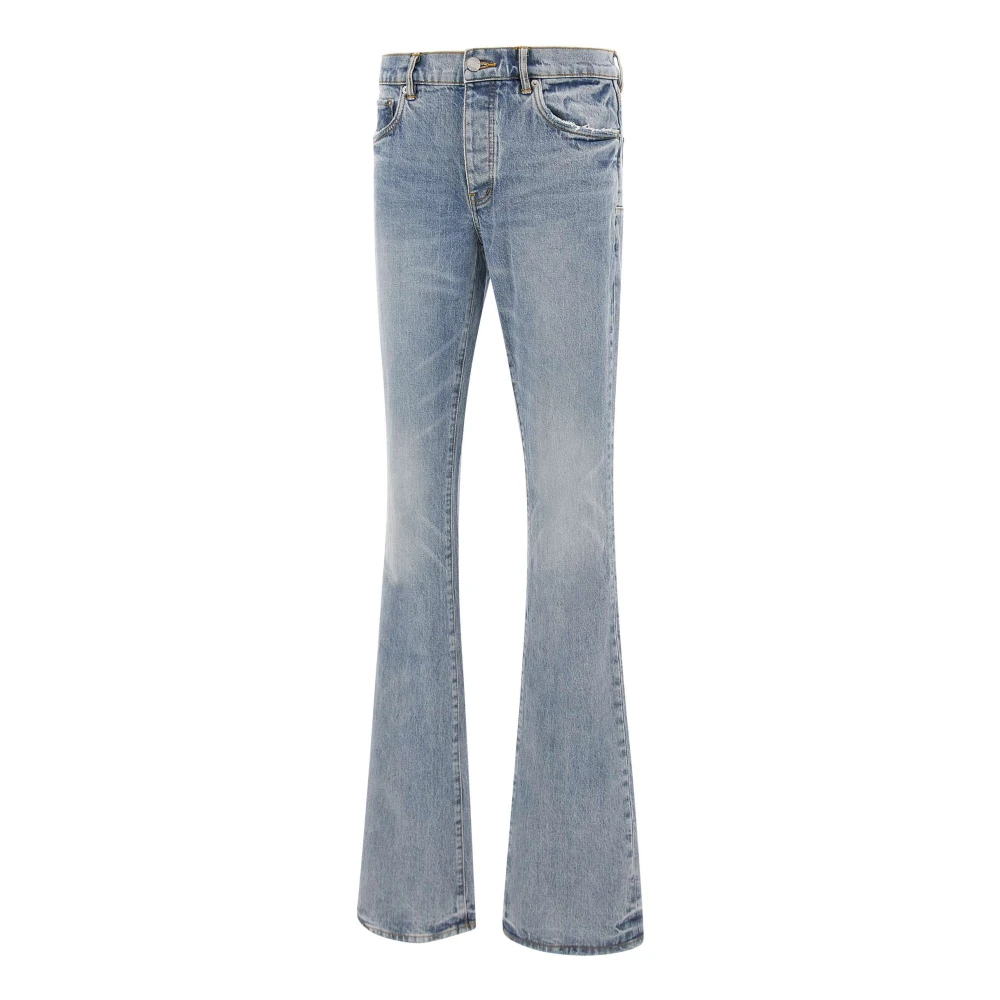 Purple Brand Heren Denim Jeans Rechte Pijp Flared Blue Heren