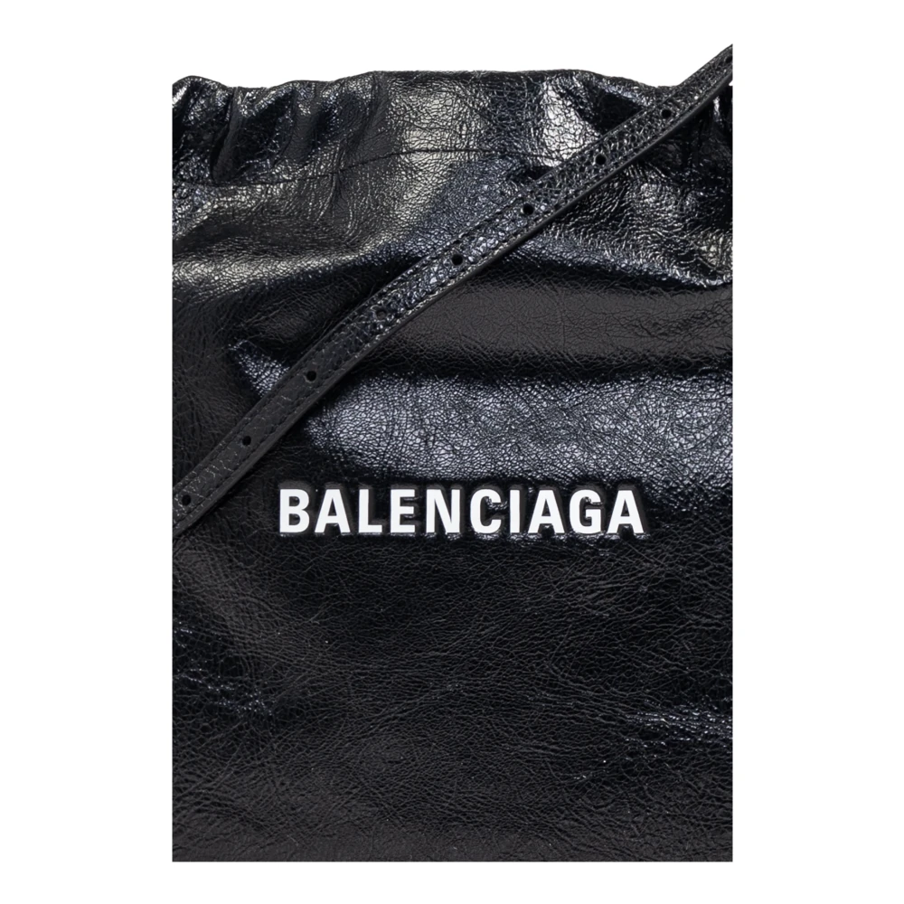 Balenciaga Schoudertas Stof Black Heren