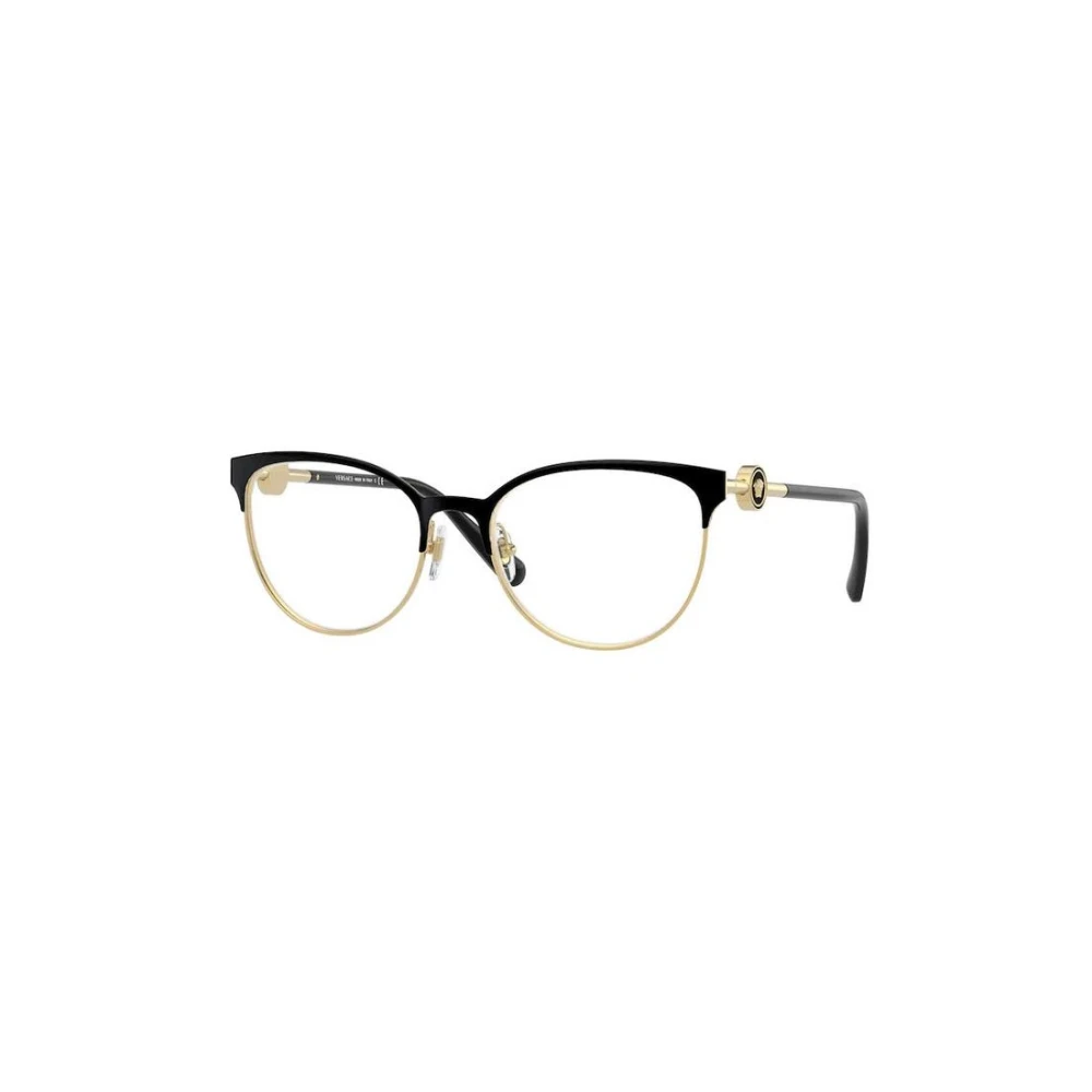Versace Svart Ram Stiliga Glasögon för Kvinnor Black, Dam