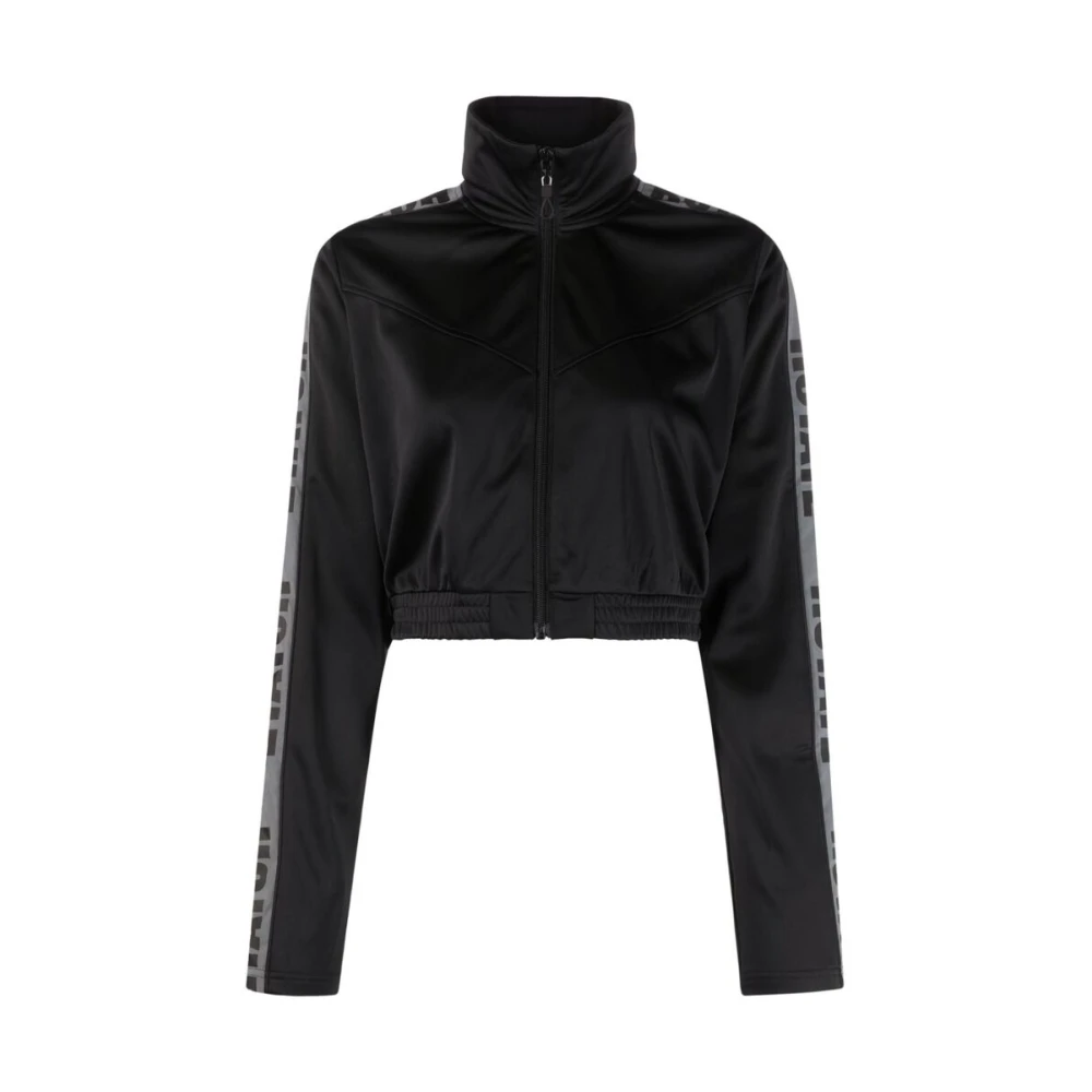 Rotate Birger Christensen Logo-tape Track Jacket Black Dames