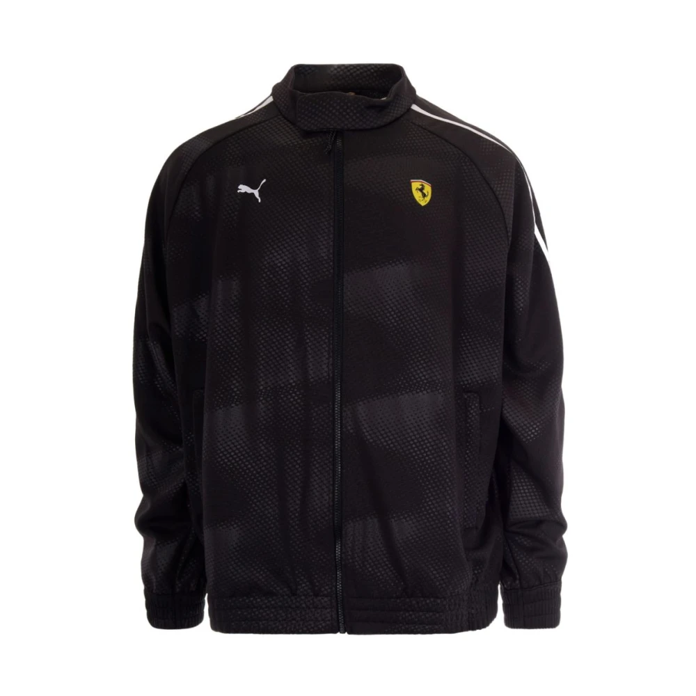 Puma Men's Black T7 Motorsport Track Jacket - Training Jackets - Xl - Sport