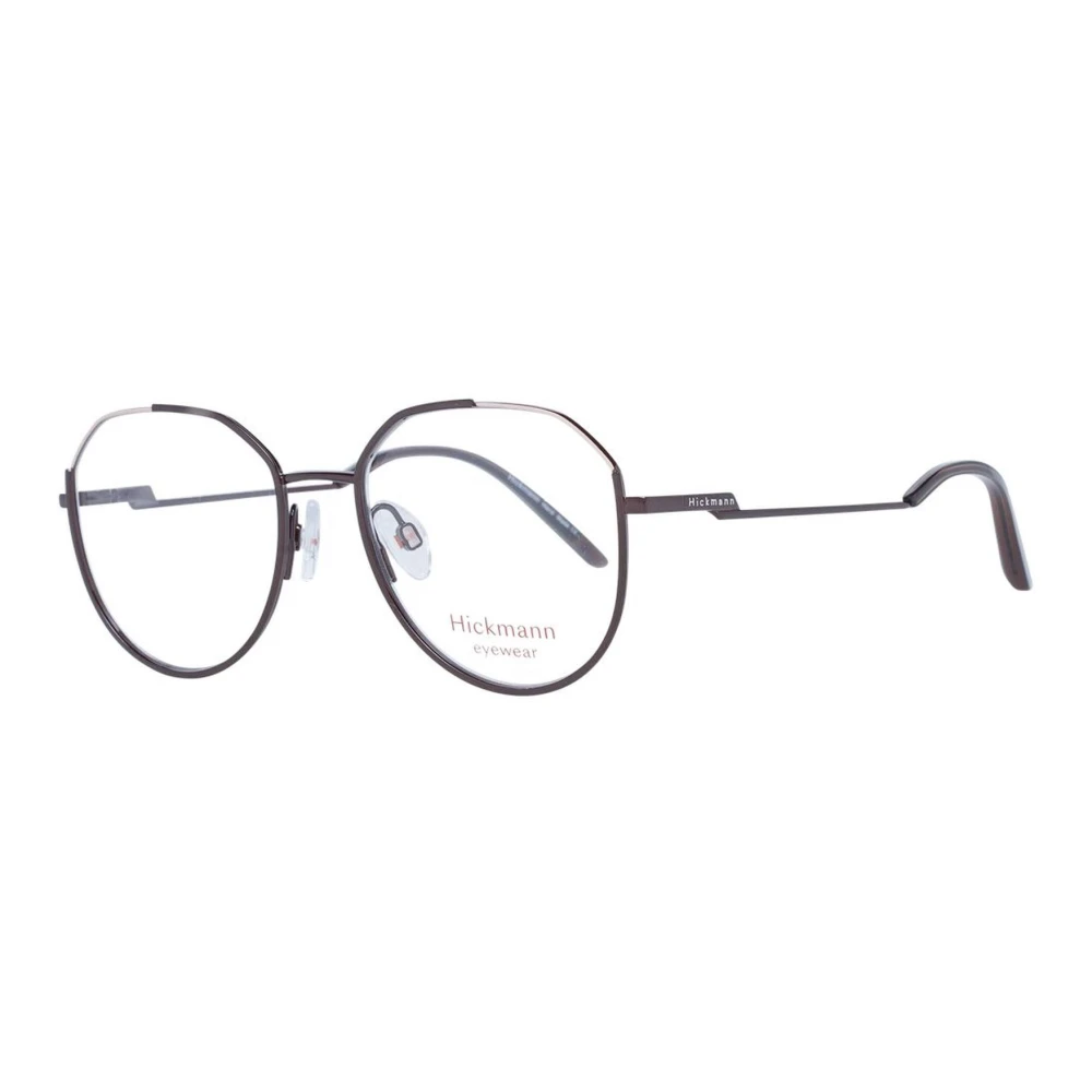 Ana Hickmann Bruine Metalen Ronde Optische Frames voor Vrouwen Brown Dames
