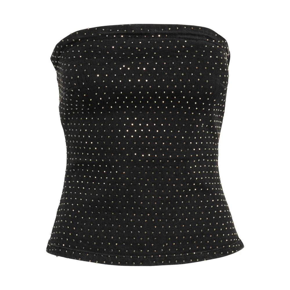 My Essential Wardrobe Mouwloze Ayo Top Black Dames