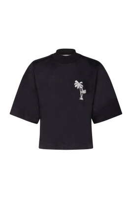 black-cropped-t-shirt-with-palm-tree-embroidery