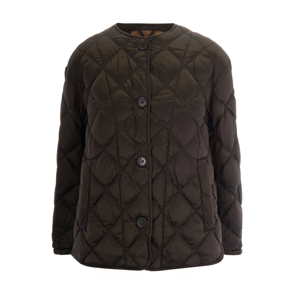 Weekend Max Mara Women's Green Winter Jackets, Xs, Winter Jackets