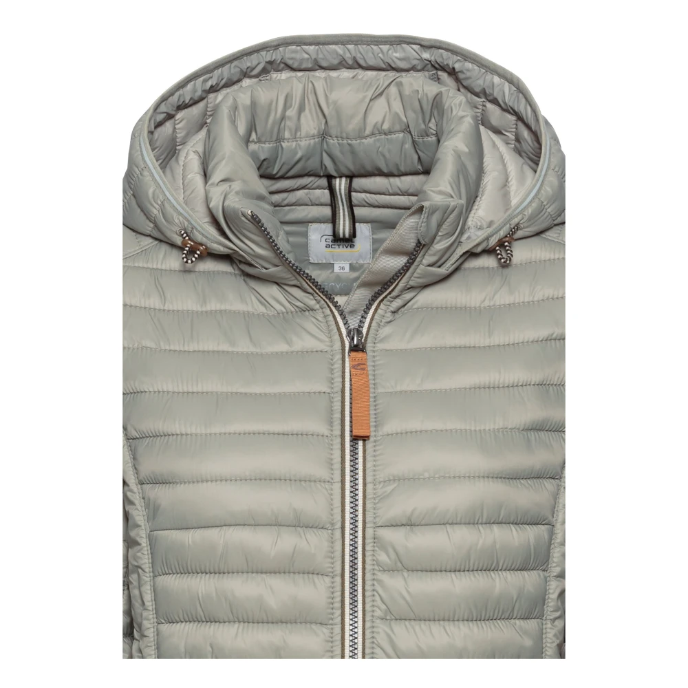 camel active Lichte gewatteerde jas van gerecycled polyamide Green Dames