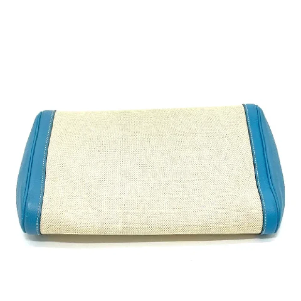 Hermès Vintage Pre-owned Leather wallets Beige Dames