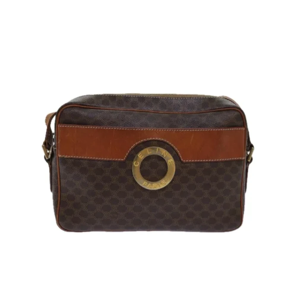 Celine Vintage Pre-owned Fabric celine-bags Brown Dames