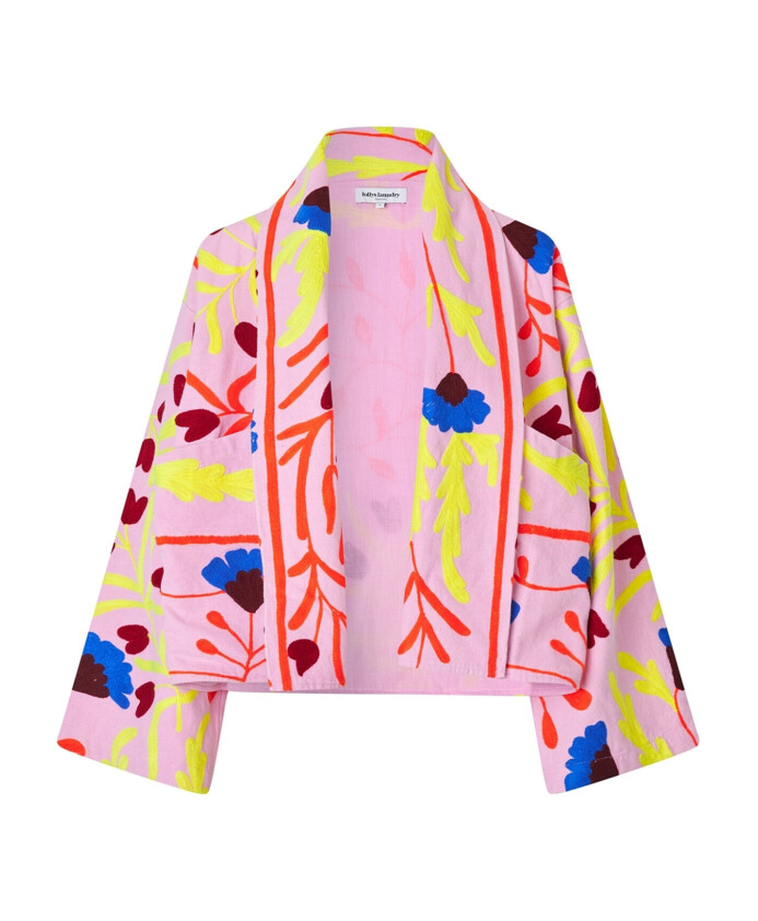 veste-coloree-unique-a-manches-amples