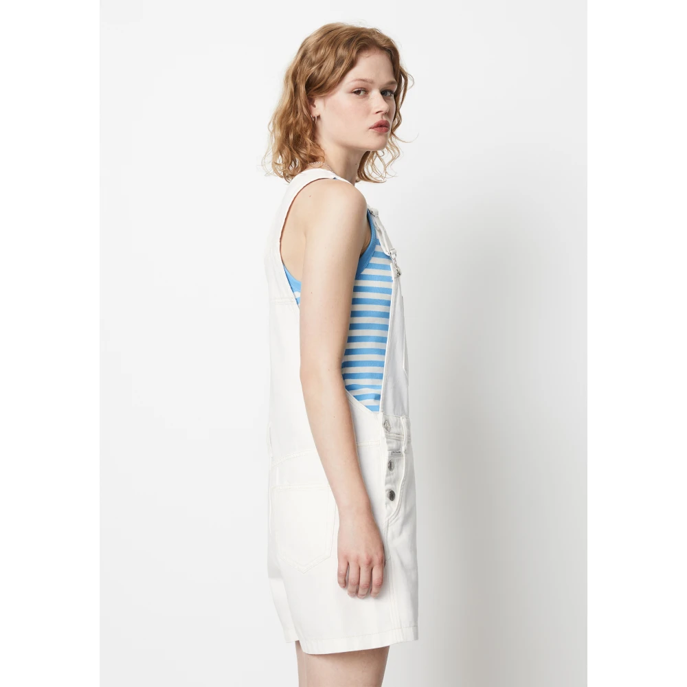Marc O'Polo Jeans dungarees relaxed White Dames