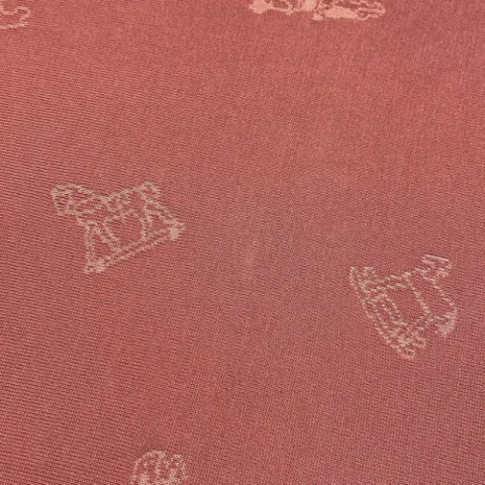 Hermès Vintage Pre-owned Fabric scarves Pink Dames