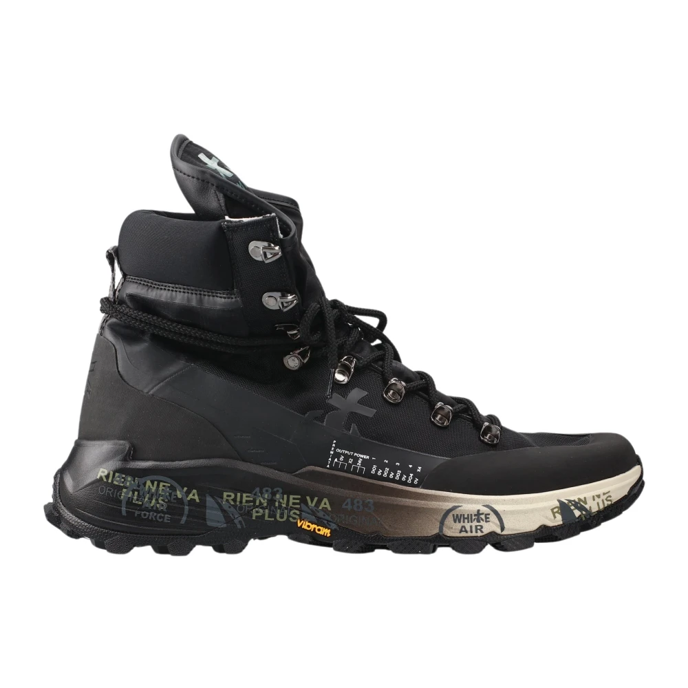 Premiata Midtreck 442 Heren Schoenen Zwart