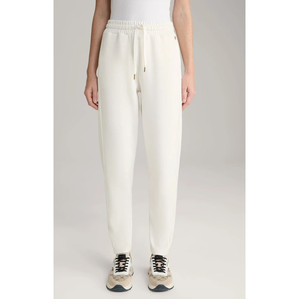 Joop! Sportieve Stijl Elastische Taillebroek White Dames
