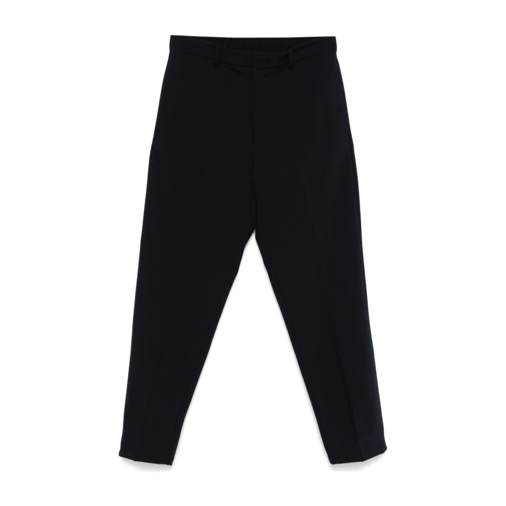 Emporio Armani Men's Blue Slim-Fit Trousers, 2XL, Stylish Trousers For