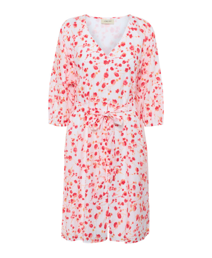 robe-florale-avec-col-en-v
