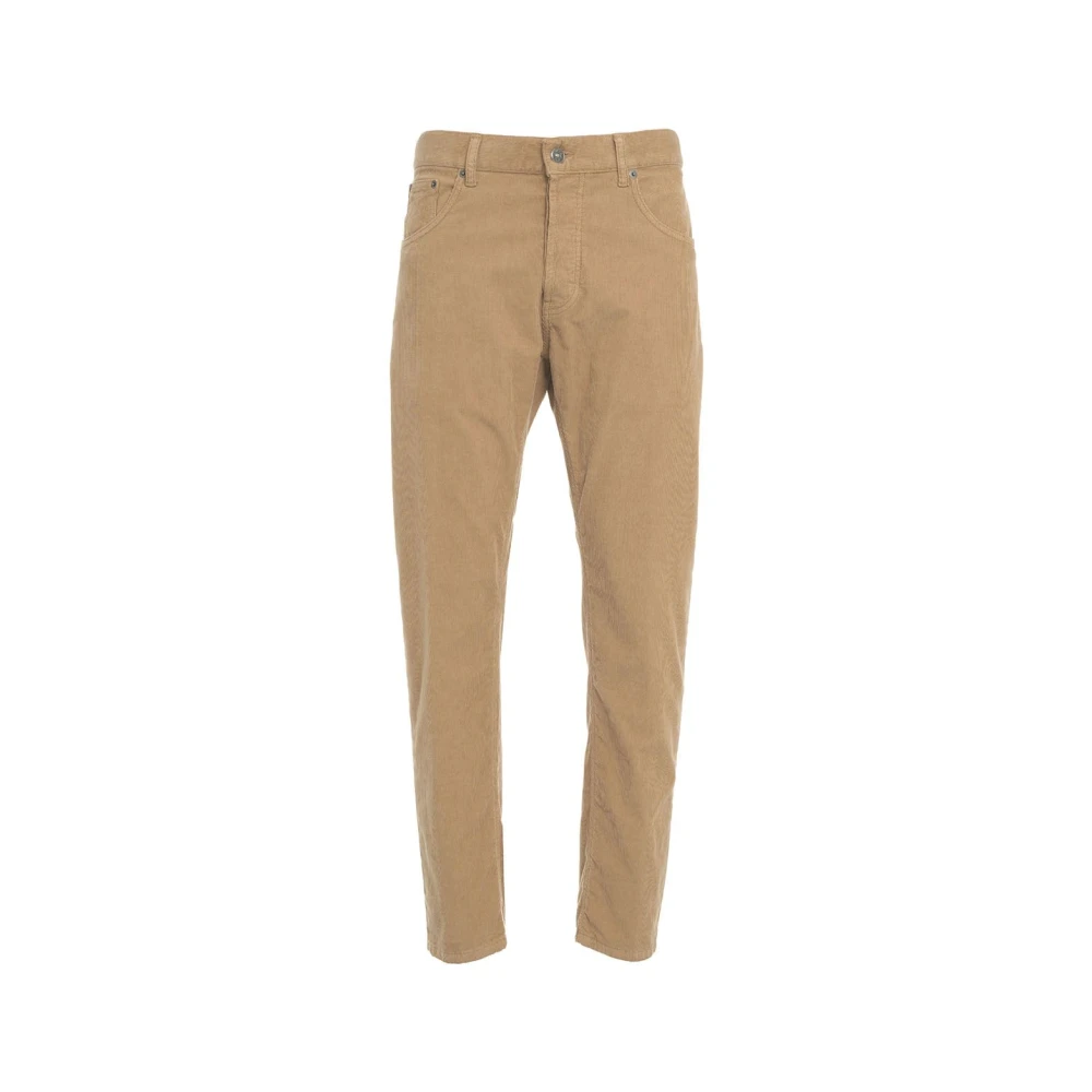 Dondup Corduroy broek Dian met charme Brown Heren