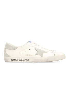star-patch-low-top-leather-sneakers