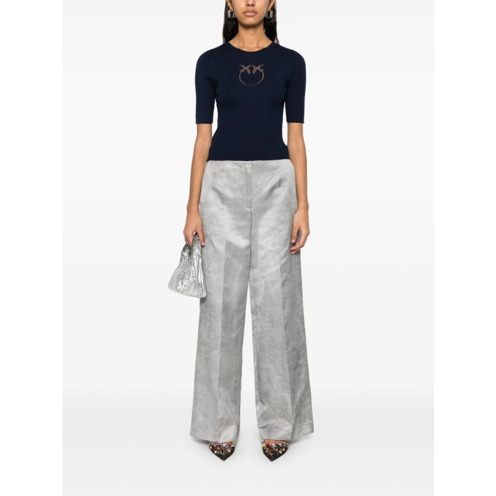 pinko Blauwe Trui voor Vrouwen Blue Dames
