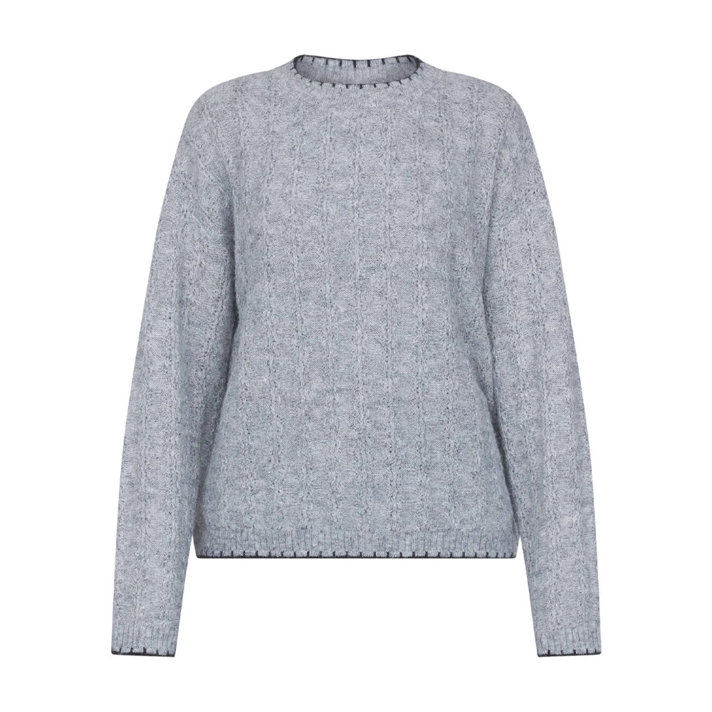 Sisters Point Stijlvolle Pullover Gray Dames