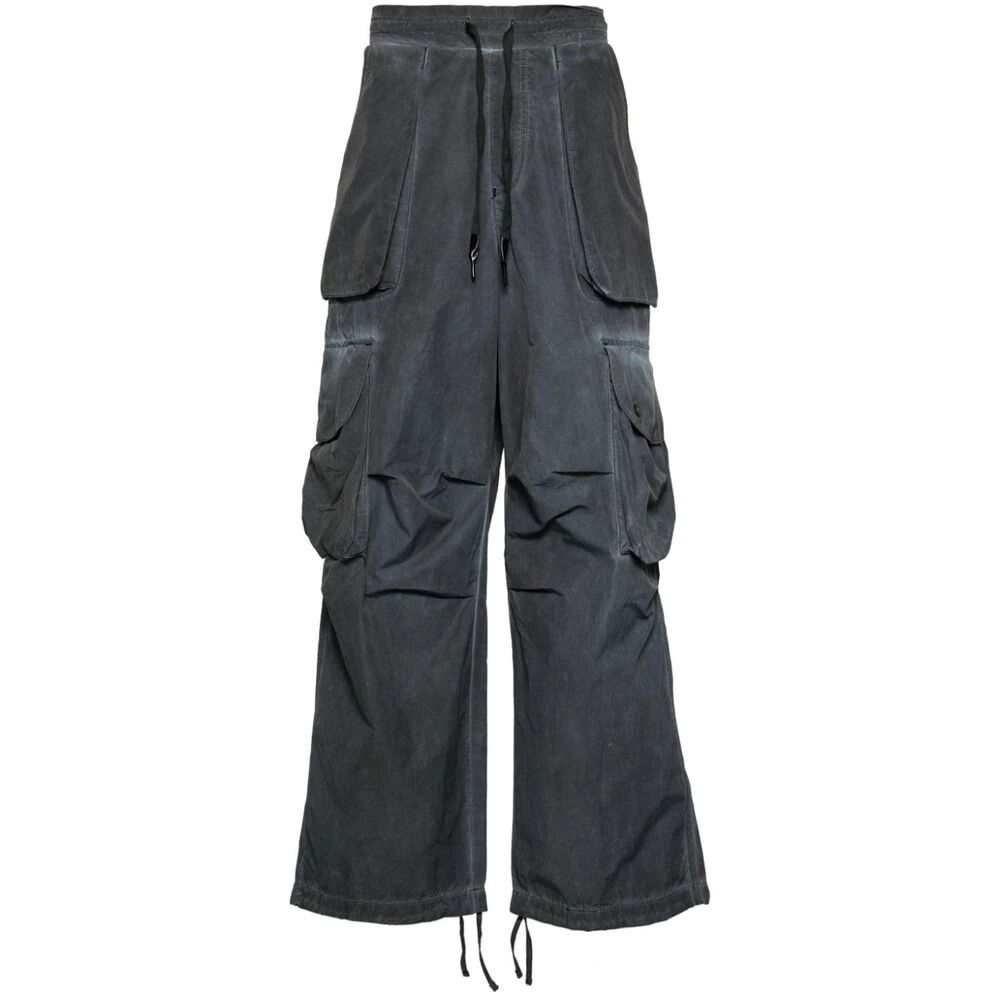 A Paper Kid Wide Trousers Black Heren