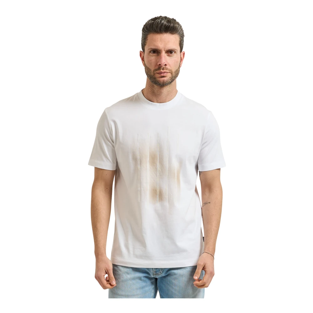 Hugo Men's White T-Shirt - T-Shirts - S - Tops