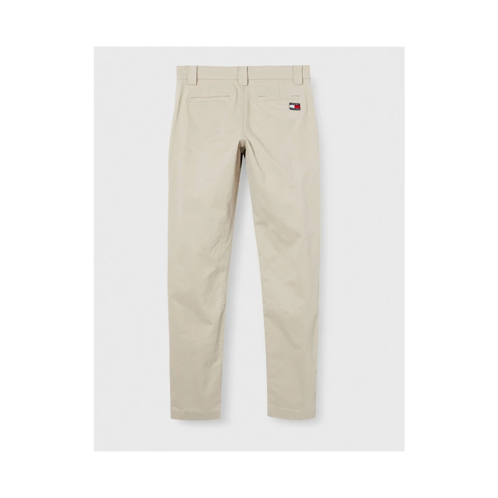 Tommy Hilfiger Chino broeken voor mannen Beige Heren