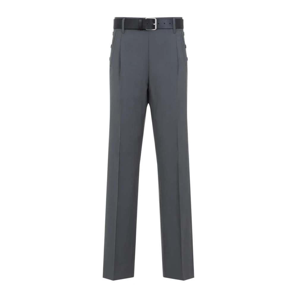 Moschino Grijze elegante katoenen broek Gray Dames