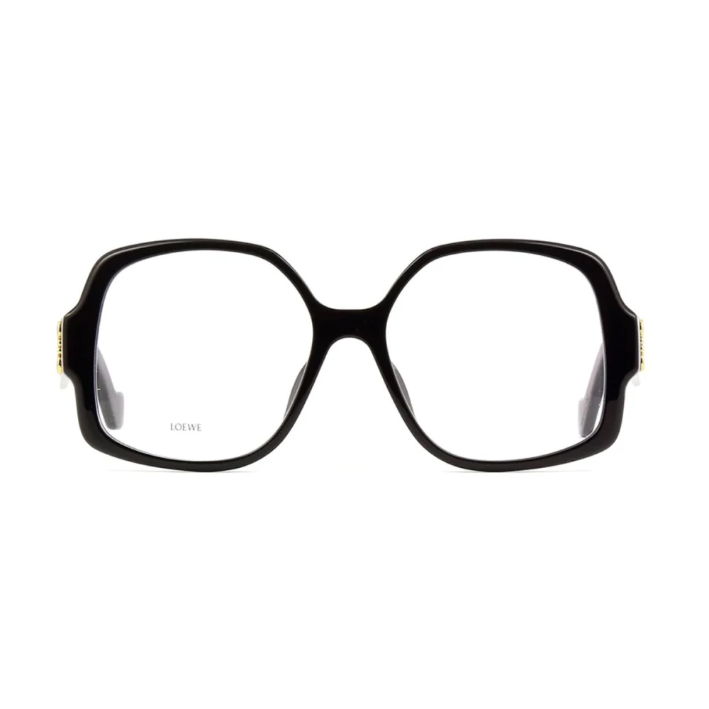 Loewe Chunky Anagram Stora Glasögonbågar Black, Dam