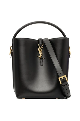 Le 37 Small Leather Bucket Bag