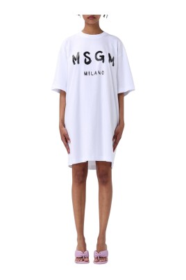 robe-t-shirt-avec-logo