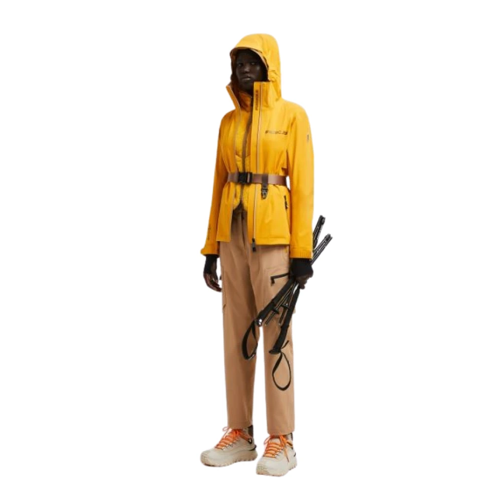 Moncler Gele outdoor shell-jas Yellow Dames