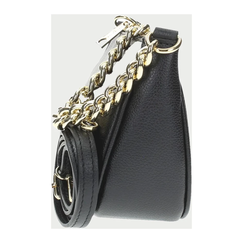 John Richmond Zwarte schoudertas met kettingriem Black Dames