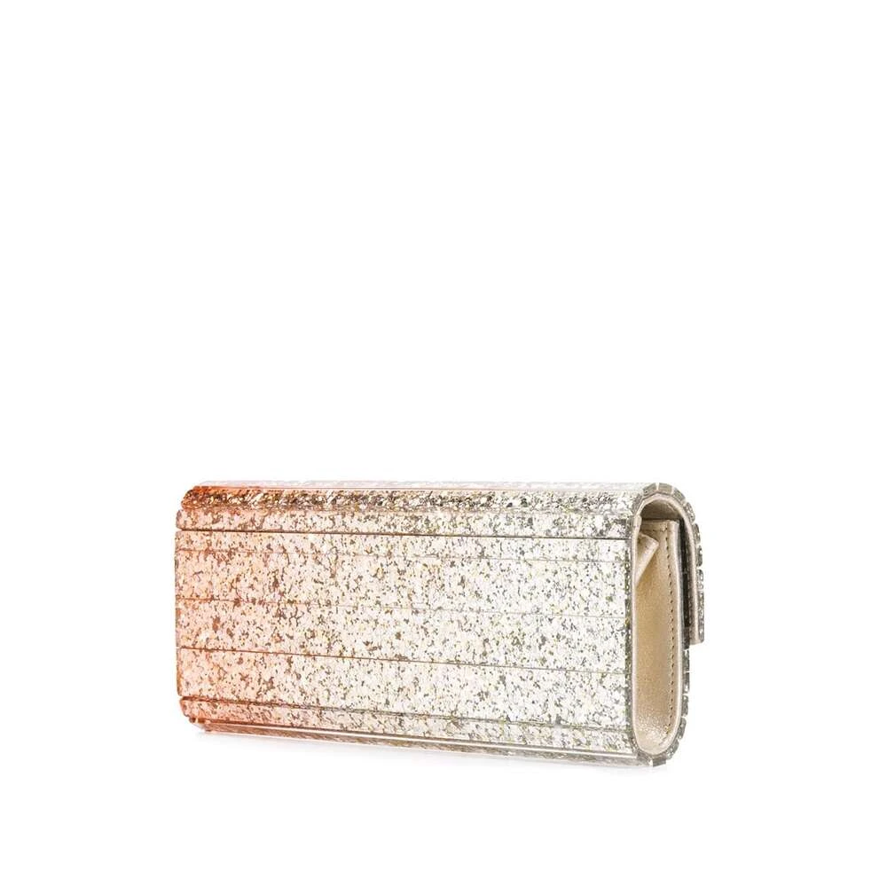 Jimmy Choo Glitter Sweetie Clutch Tas Multicolor Dames