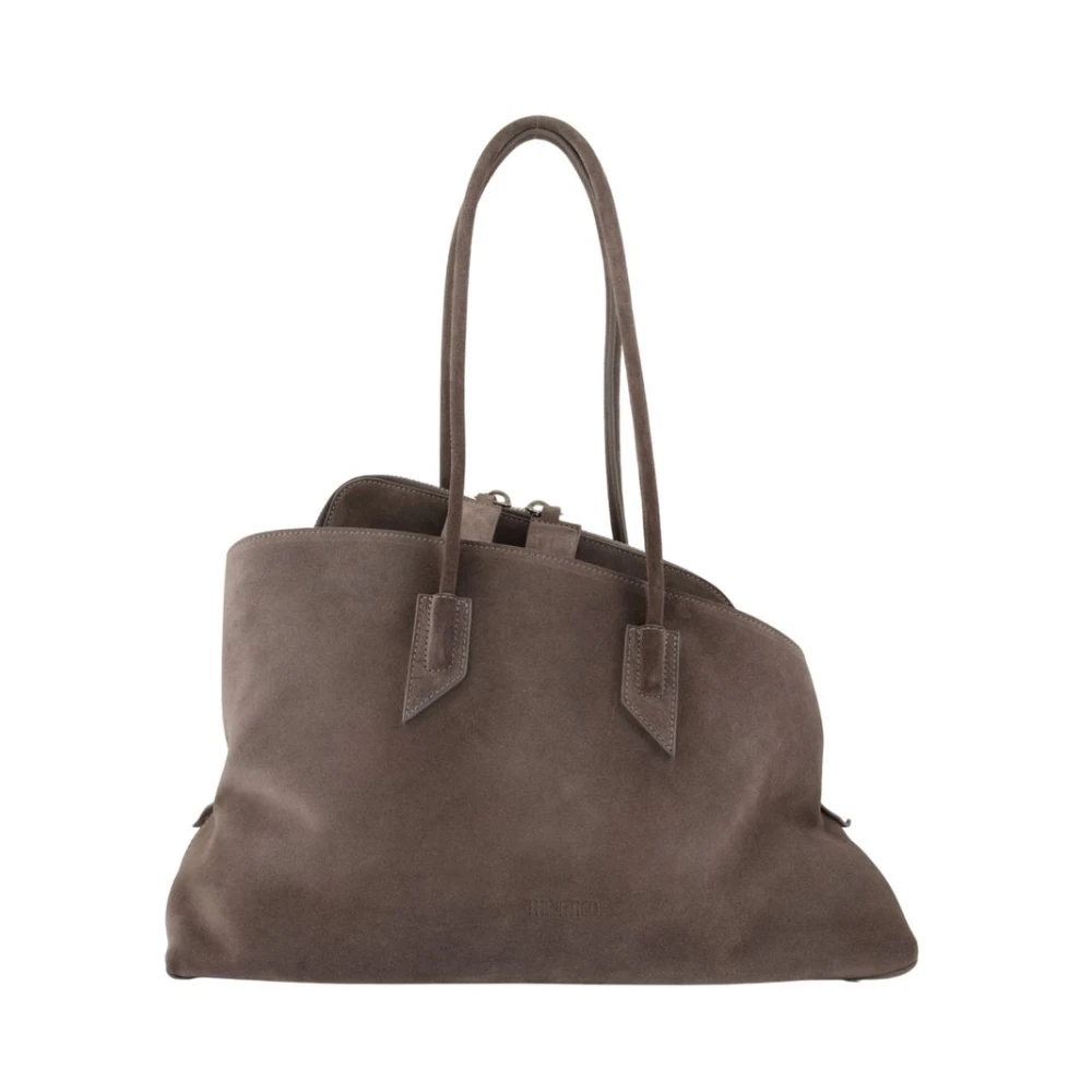 The Attico , Shoulder Bags, Female, Brown, One Size, La Passeggiata Medium Top Handle Bag