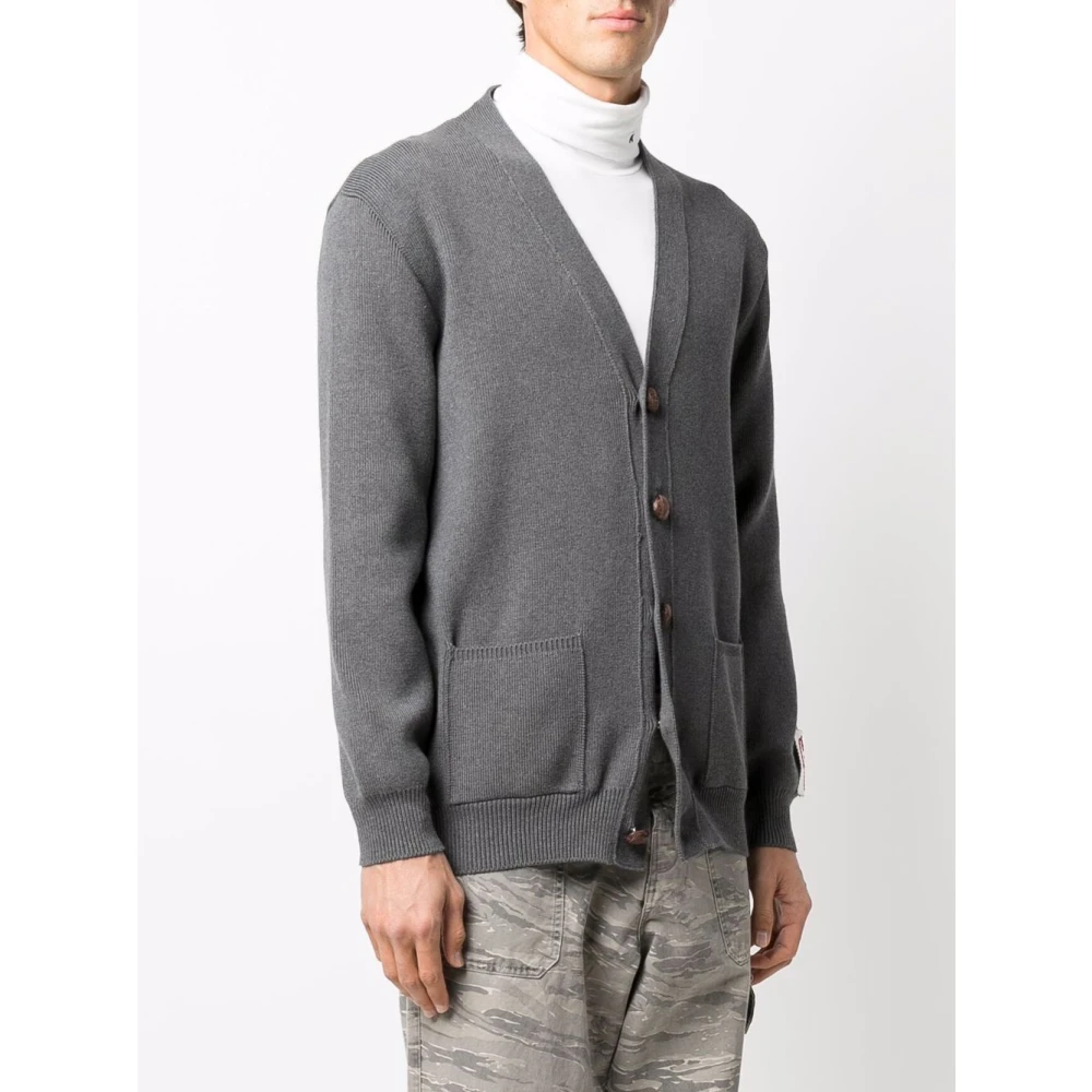 Golden Goose Gebreid Vest Gray Heren