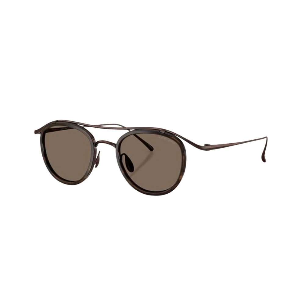 Giorgio Armani Pantos Sunglasses - Unisex - Sunglasses - Brown - 46 Mm - Accessories - Image 3