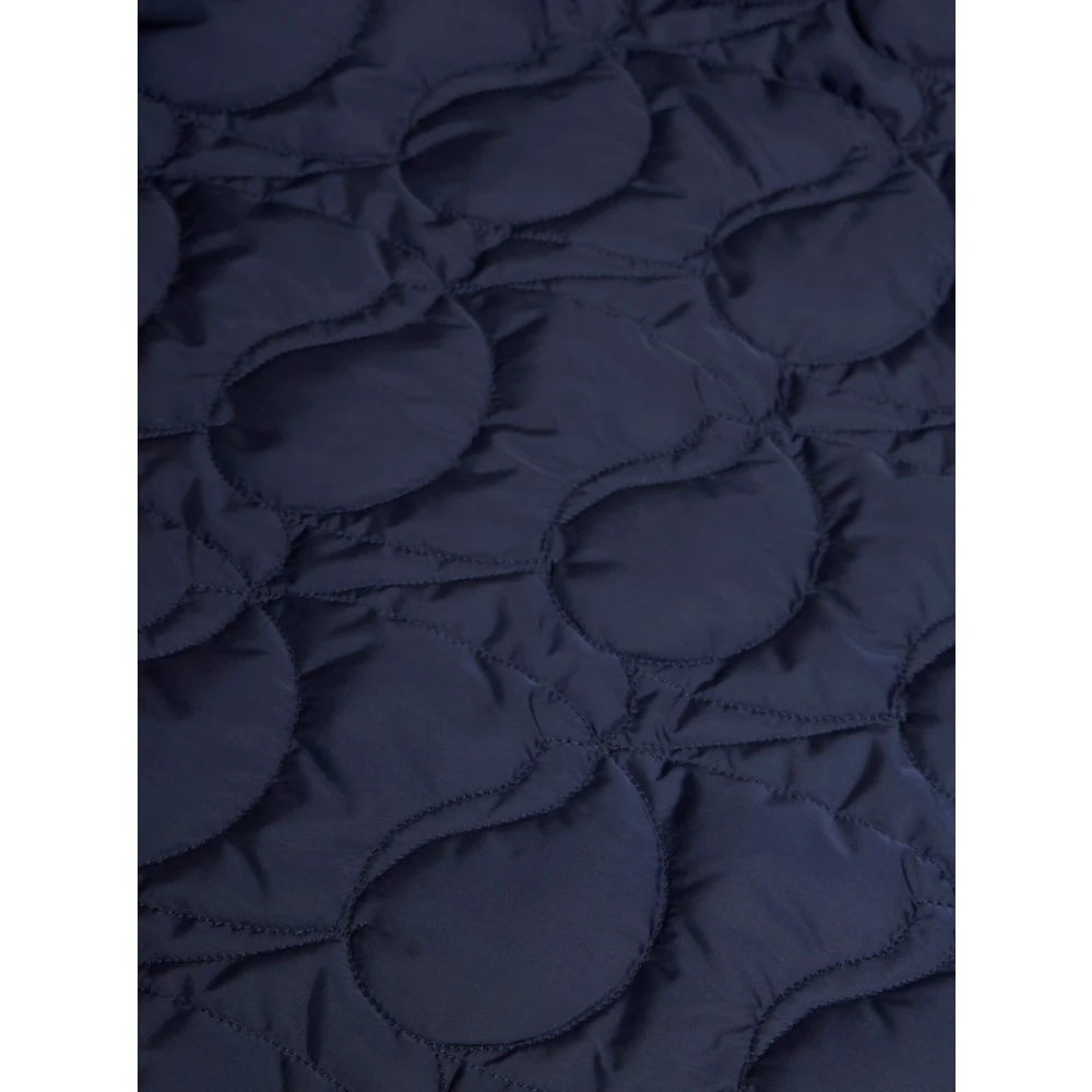 ETRO Gewatteerde Paisley Jassen Blue Heren