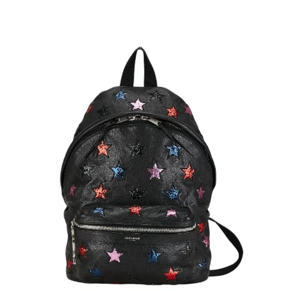 Yves Saint Laurent Vintage Pre-owned Leather backpacks Multicolor Dames