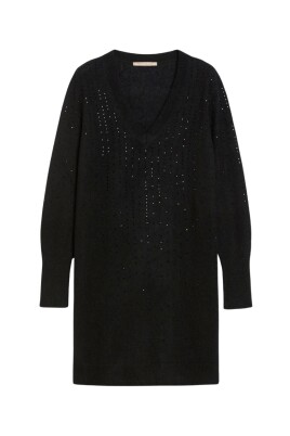 black-knit-dress-with-rhinestones
