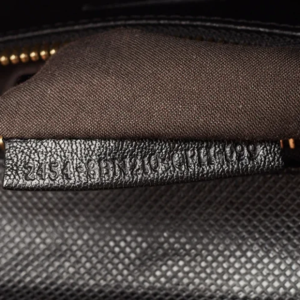 Fendi Vintage Pre-owned Leather handbags Black Dames