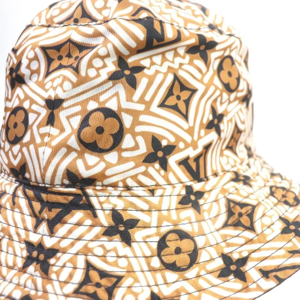 Louis Vuitton Vintage Pre-owned Fabric hats Brown Heren