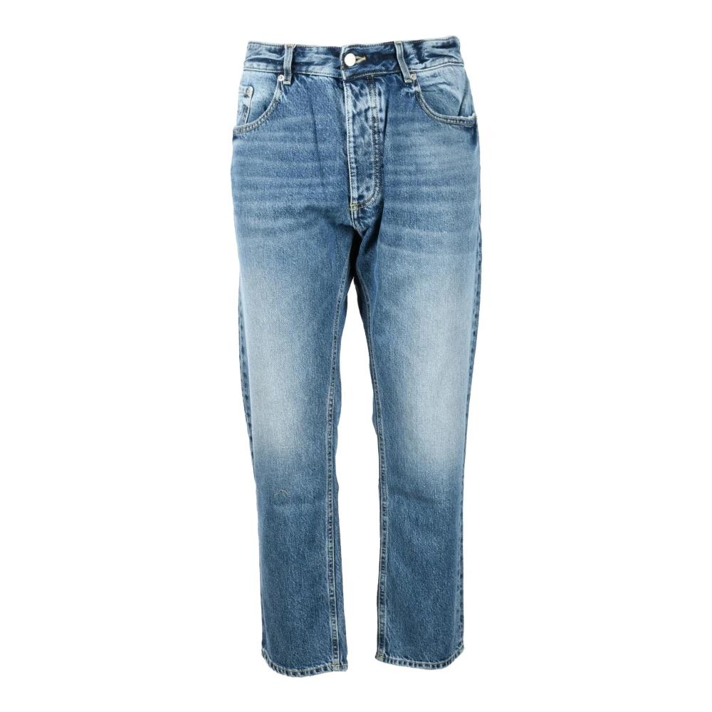Icon Denim Katoenen jeans voor een stijlvolle look Blue Heren