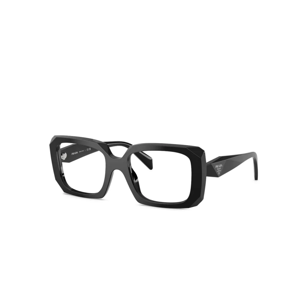 Prada Black Glasses, Female, 51 Mm, C09v Eyeglasses