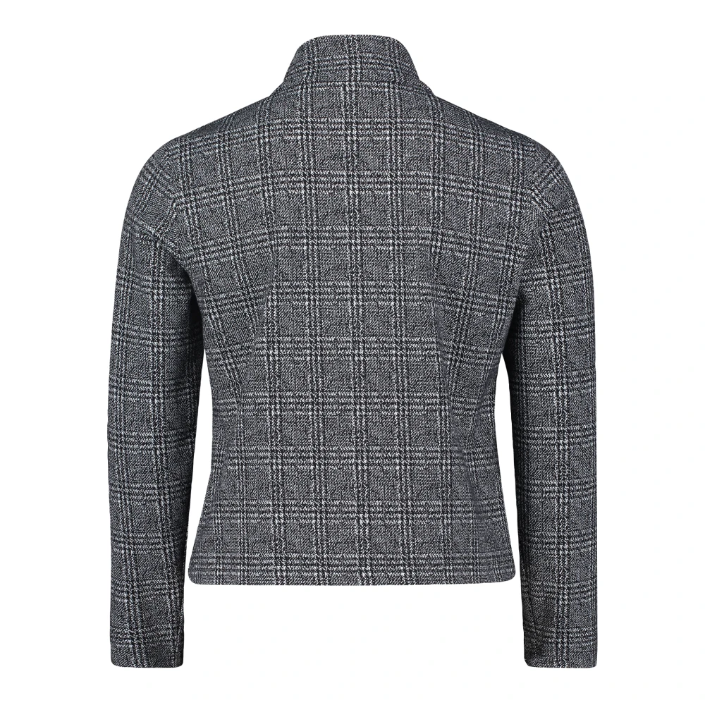 Betty Barclay Casual Blazer met Opstaande Kraag Black Dames