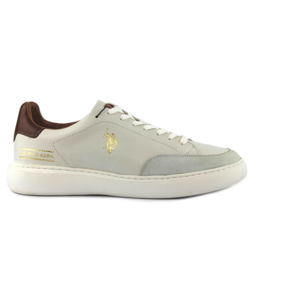 U.s. Polo Assn. Witte Casual Sneakers voor Mannen Heren Schoenen Veelkleurig Multicolor
