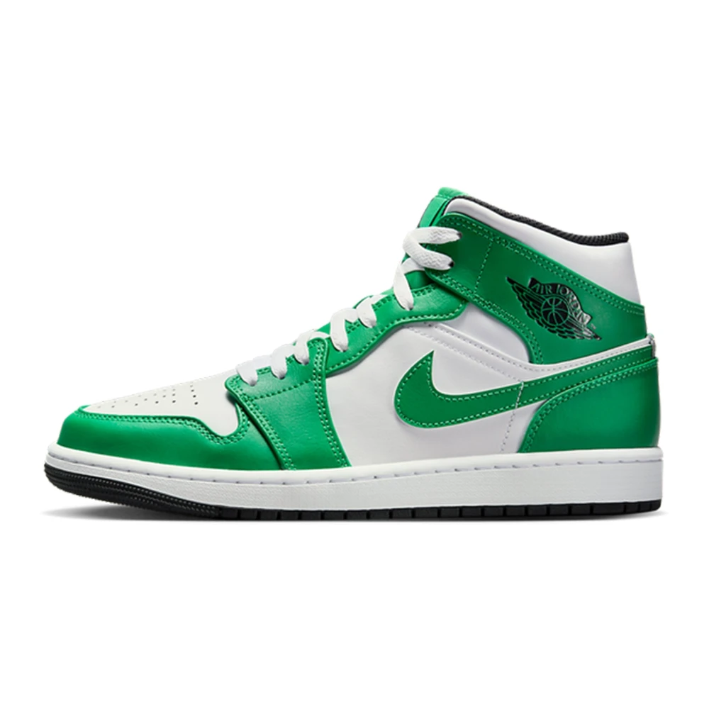 Jordan Lucky Green Mid-Top Sneakers Green, Herr