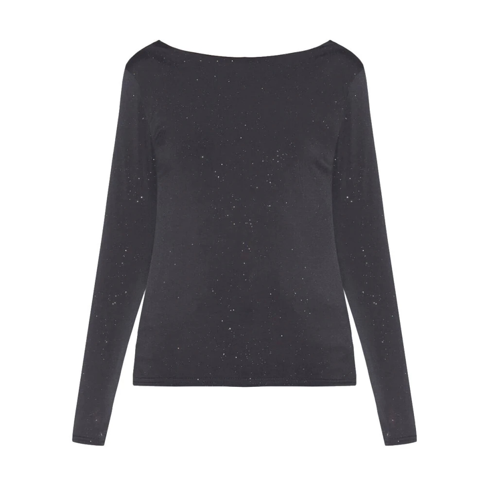 Sisters Point Lange Mouw Top Gota-Ls.t1 Black Dames