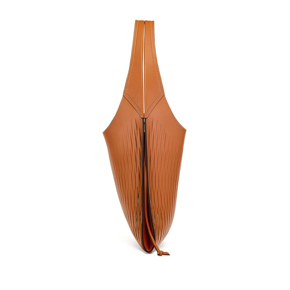 MCM Bruine Trekkoordtas met Afneembare Pouch Brown Dames