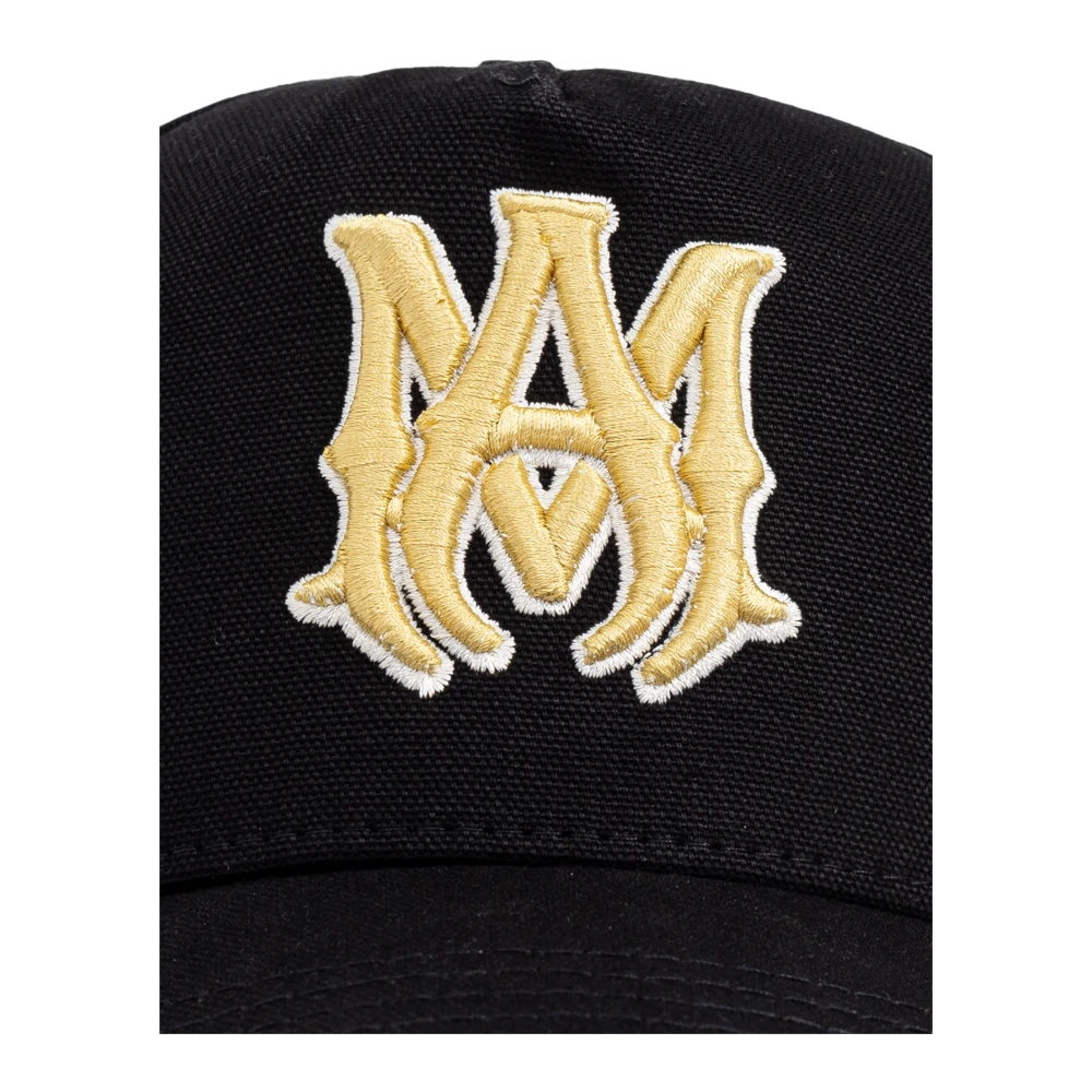 Amiri Baseballpet Black Heren