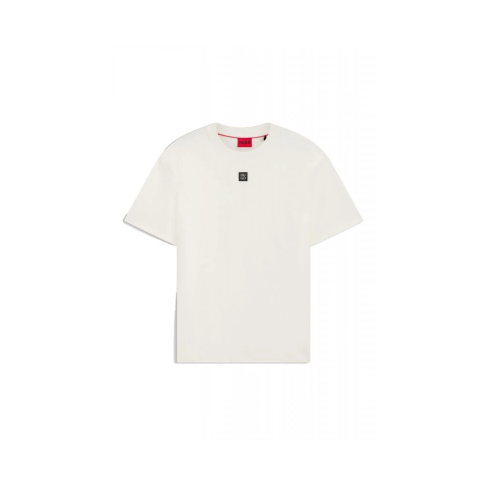 Hugo Men's Beige Dalile T-Shirt - T-Shirts - S - Tops
